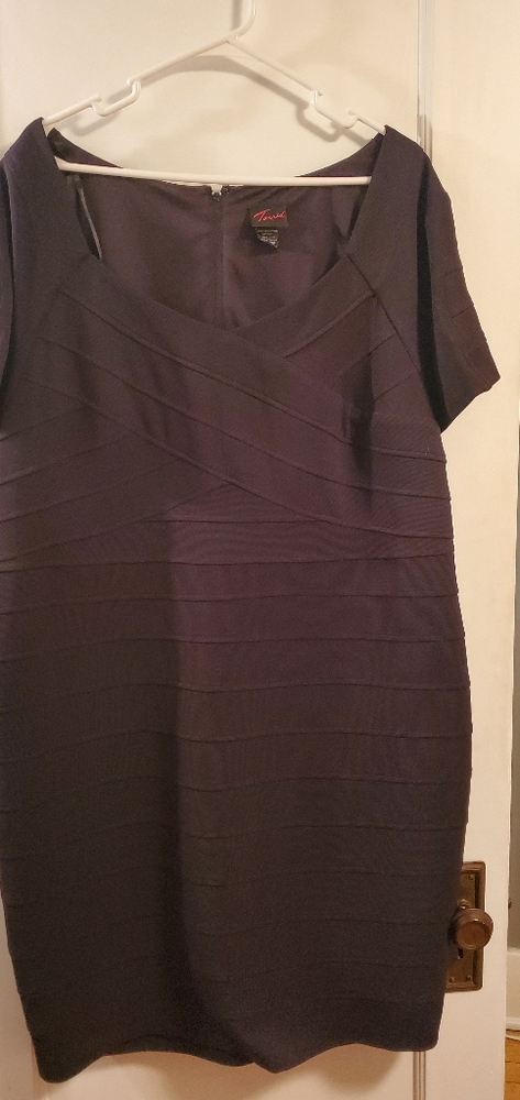 Torrid black bandage dress